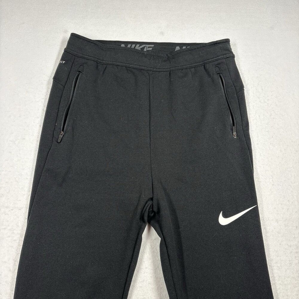Nike Dri-FIT Youth Tapered Training Pants - Black - XL - 929388-010